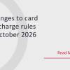 📢 Credit Card Surcharge Changes from 1 October 2026
